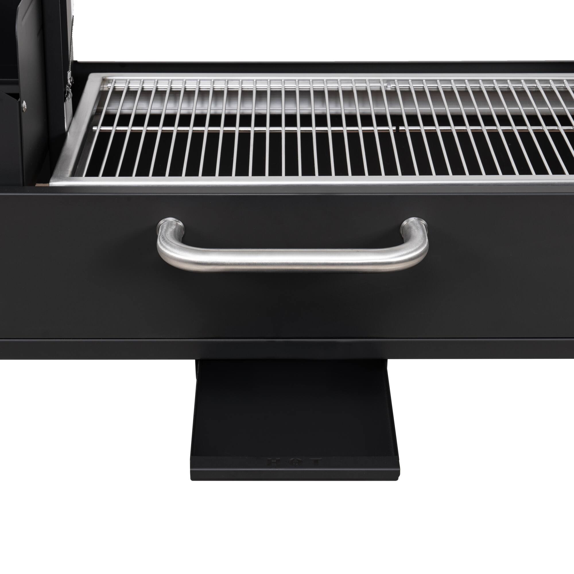 Alt View 8. Koolmore - 54 in. Argentine Charcoal Grill, Adjustable Grate Outdoor BBQ, in Black (KM-OG-A-54) - Black.