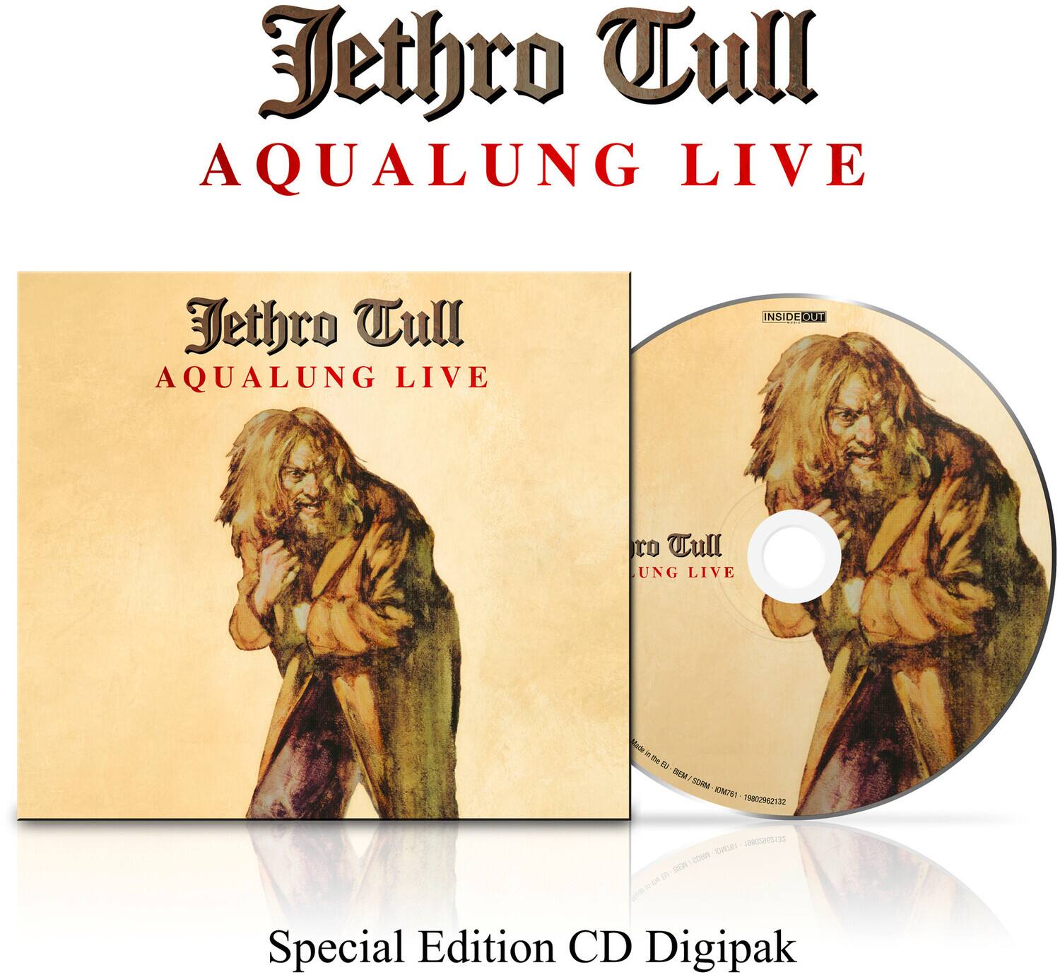 Jethro Tull  
AQUALUNG LIVE  

Jethro Tull  
AQUALUNG LIVE  

Special Edition CD Digipak