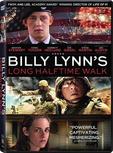 Front. Billy Lynn's Long Halftime Walk - DVD.