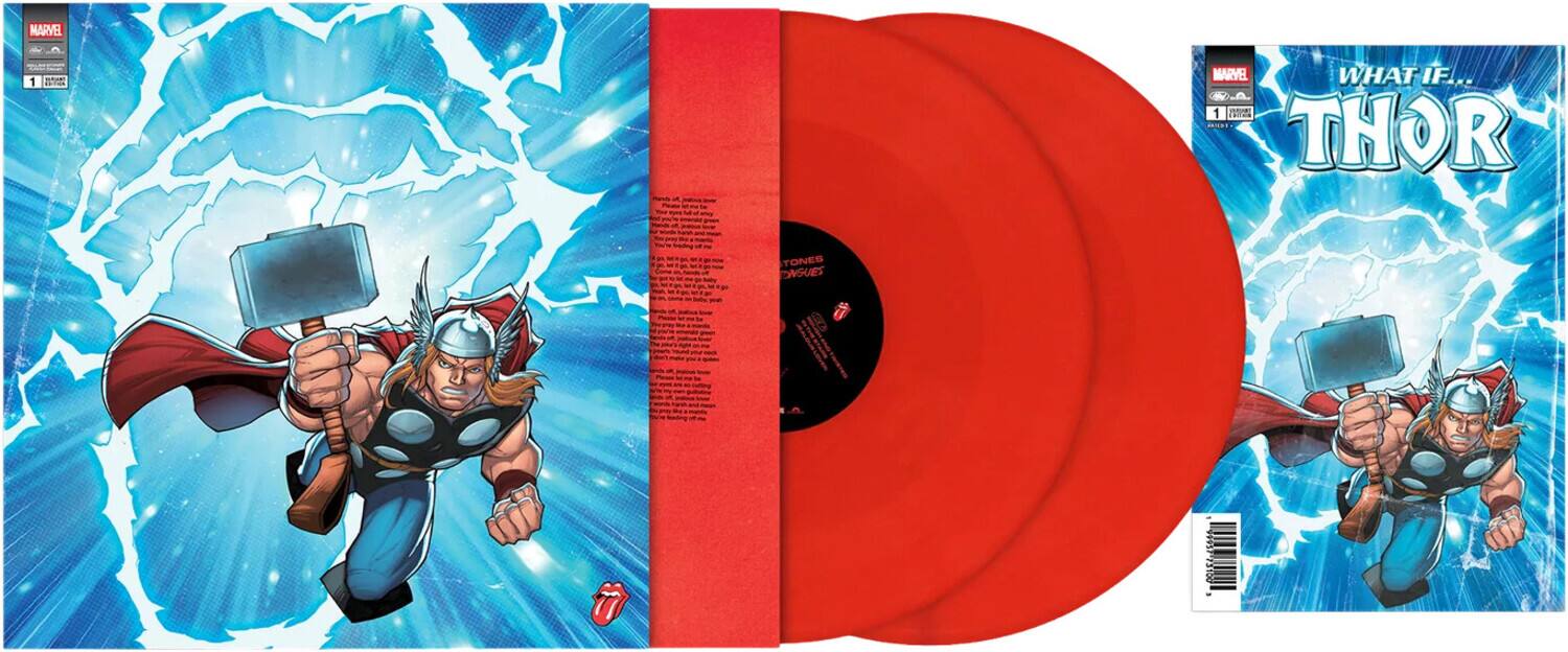 The Rolling Stones - Foreign Tongues + Marvel Comic Book - THOR   - VINYL LP price history on PriceWatchPro