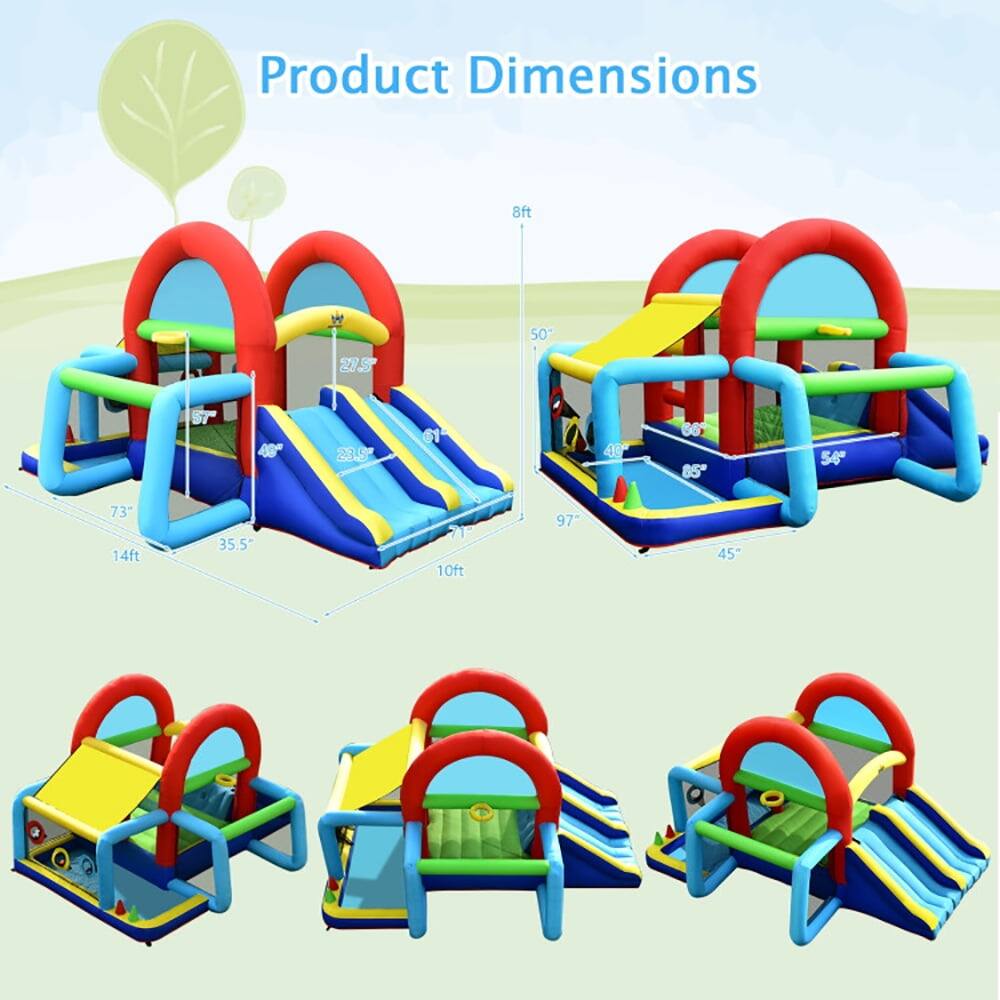 Product Dimensions  
8ft 50" 275" ST 48" 23.5" 61" 4C 66" 85" 56" 73" 14ft 35.5" 71" 10ft 97" 45"