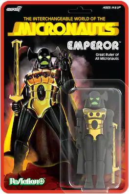 Super7 - Micronauts - ReAction+ Wv3 - Emperor - COLLECTIBLES - Multicolor