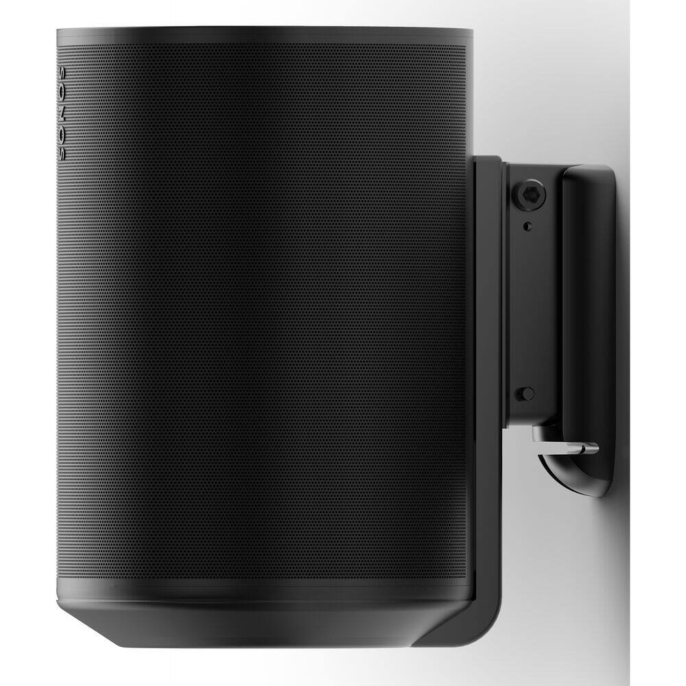 Alt View 5. Flexson - FLEXSON Wall Mount with Corner Piece for Sonos Era 100 Speaker (Black, Single) - "NA".