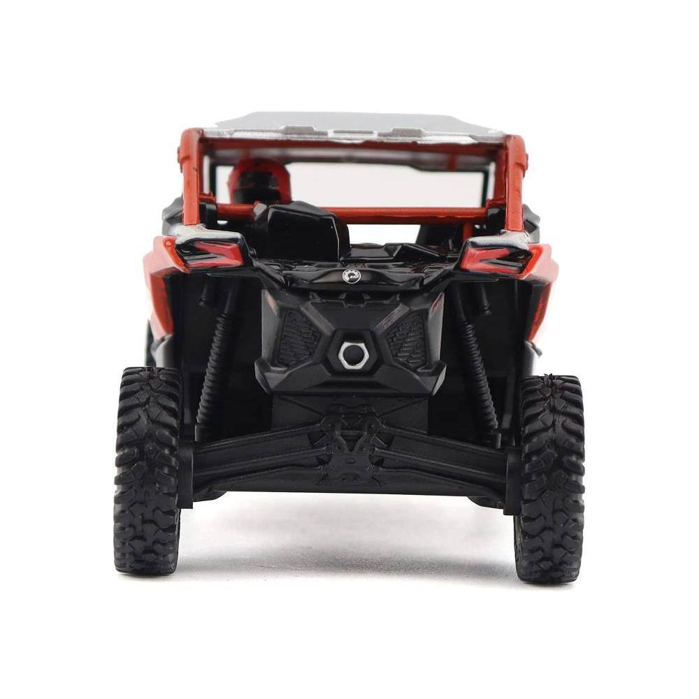 Alt View 1. BRP Models - Can-Am Maverick X3 X RS Turbo RR Chalk Gray and Magma Red with Driver Figure 1/32 Diecast Model by BRP Models - Multi.