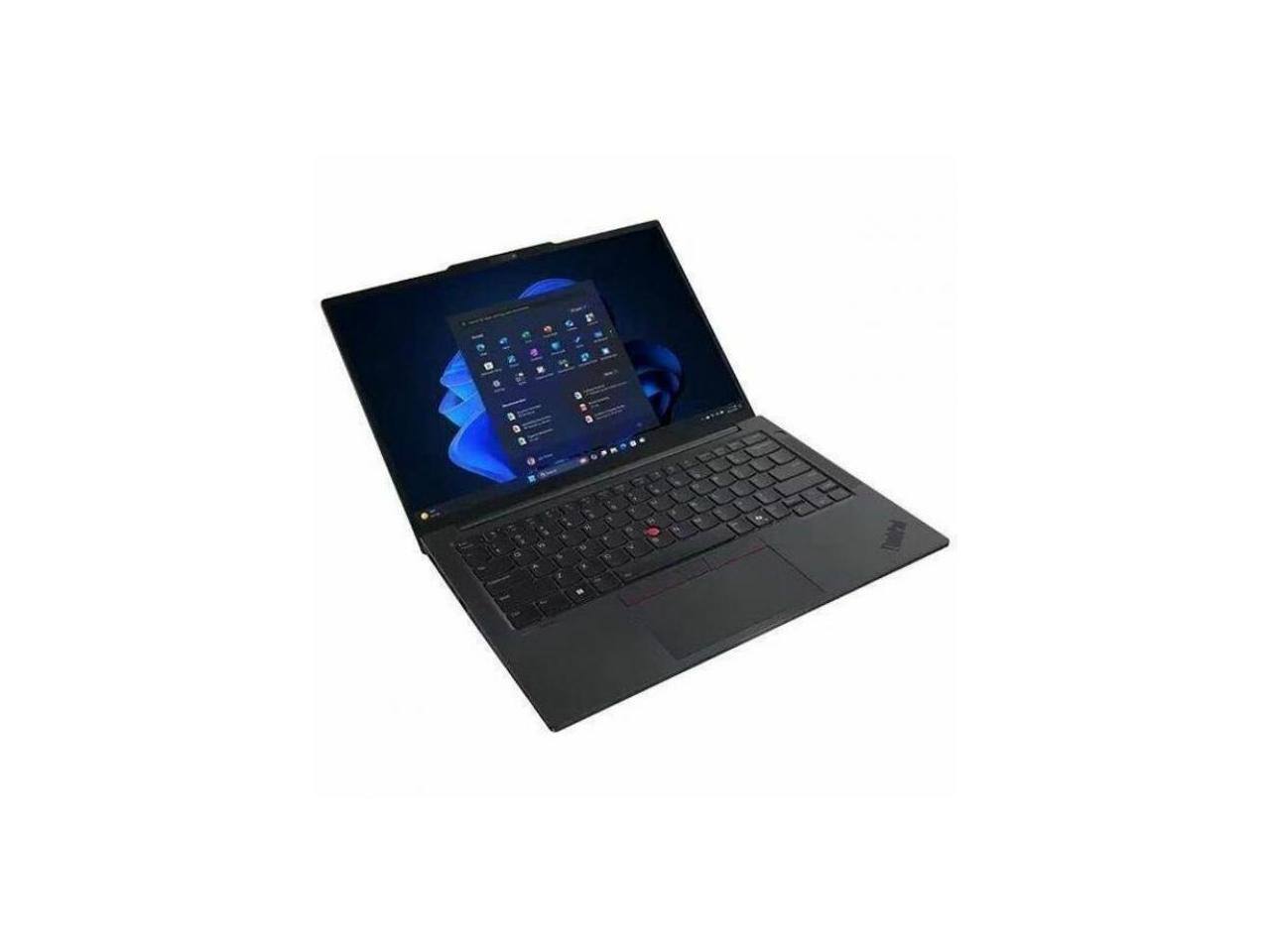 Alt View 2. Lenovo - Lenovo ThinkPad E14 Gen 7 21U2002NUS 14" Touchscreen Copilot+ PC - Intel Core Ultra 7 - 32 GB - 1 TB SSD - Black.
