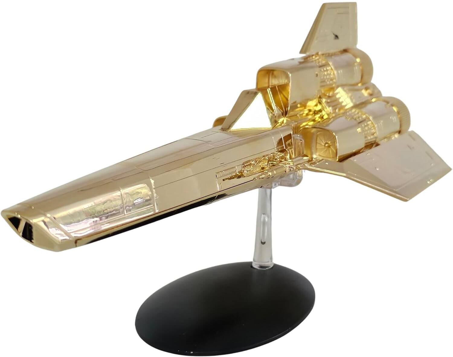 Alt View 4. PopMarket - Battlestar Galactica - Viper Mark I (TOS) Gold Edition Die-Cast 10.5" Ship   - COLLECTIBLES - Multicolor.