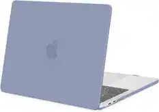 Front. mosiso - Hard Shell Case for 13-inch MacBook Pro 2016-2026 A2338 A2289 A2251 A2159 A1989 A1706 A1708 - Lavender Gray.