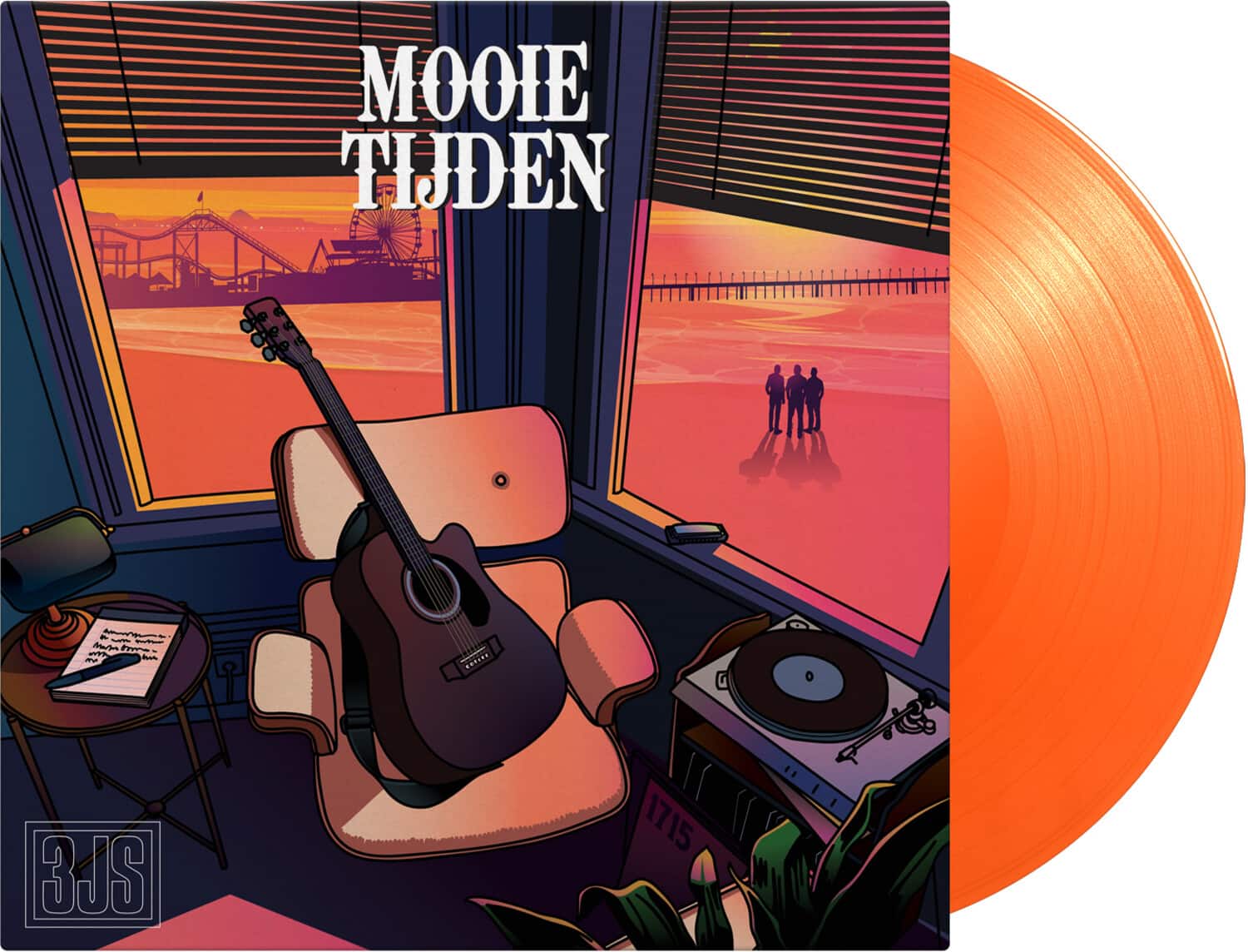 3JS - Mooie Tijden - Limited 180-Gram Orange Colored Vinyl  - VINYL LP