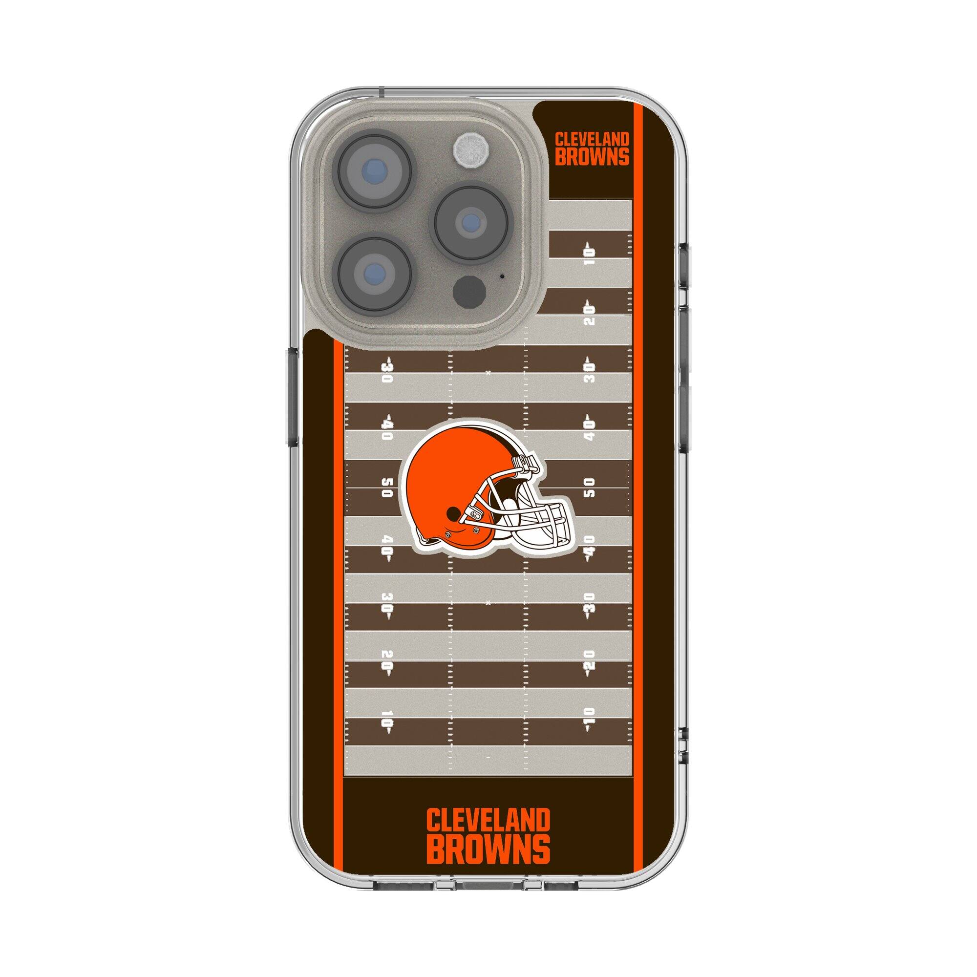 Keyscaper - NFL - Cleveland Browns iPhone Clear Field Design Case - 15 - Multicolor price history on PriceWatchPro
