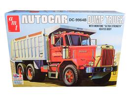 Skill 3 Model Kit Autocar DC-9964B Dump Truck 1/25 Scale Model by AMT - Multi
