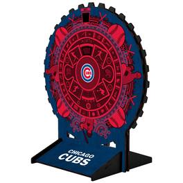 Fan Creations - Chicago Cubs Aztec Circle Desk Calendar - Multicolor