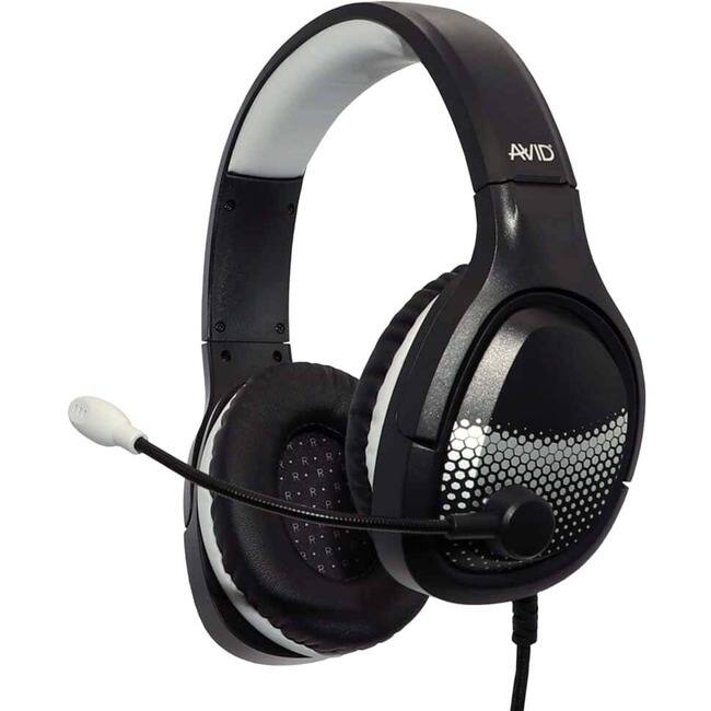 Front. Avid - AVID AE-79 USB Headset - Stereo - USB 2.0 - Wired - 20 Hz to 20 kHz - Over-the-head, On-ear - Binaural - Circumaural - 5 - Unknown.