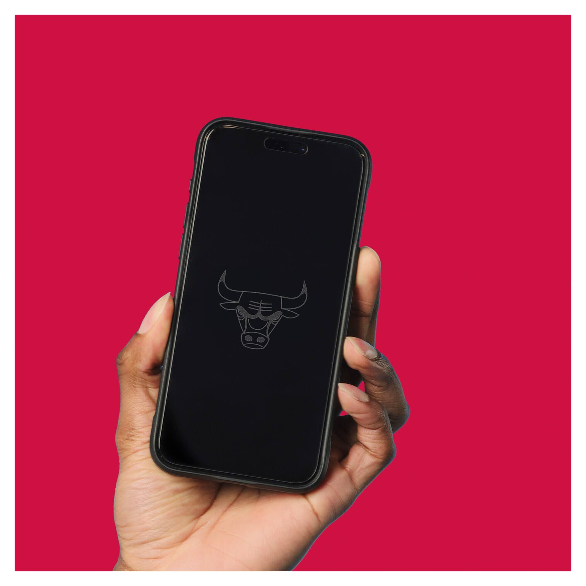 Alt View 3. Screen Skinz - Chicago Bulls iPhone Clear Screen Protector - 17 Pro Max - Multicolor.