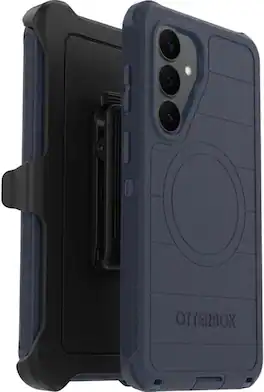 OtterBox - Galaxy S26+ (Only) - Defender Series Case - Holster Clip Included - Rugged & Durable - with Port Protection - Blue Sentiment
