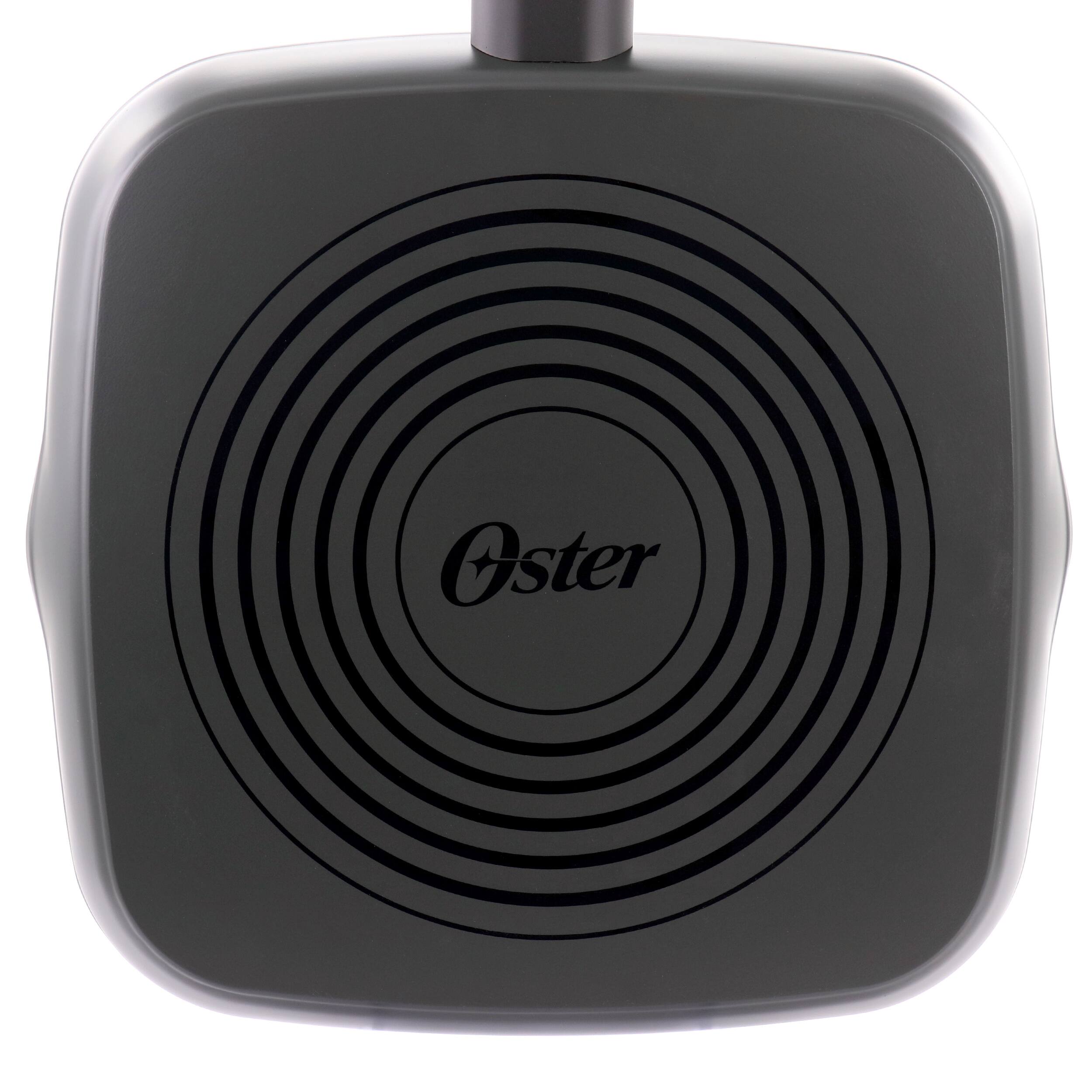 Alt View 2. Oster - Oster Kingsway 11 Inch Aluminum Nonstick Square Grill Pan in Black - Black.