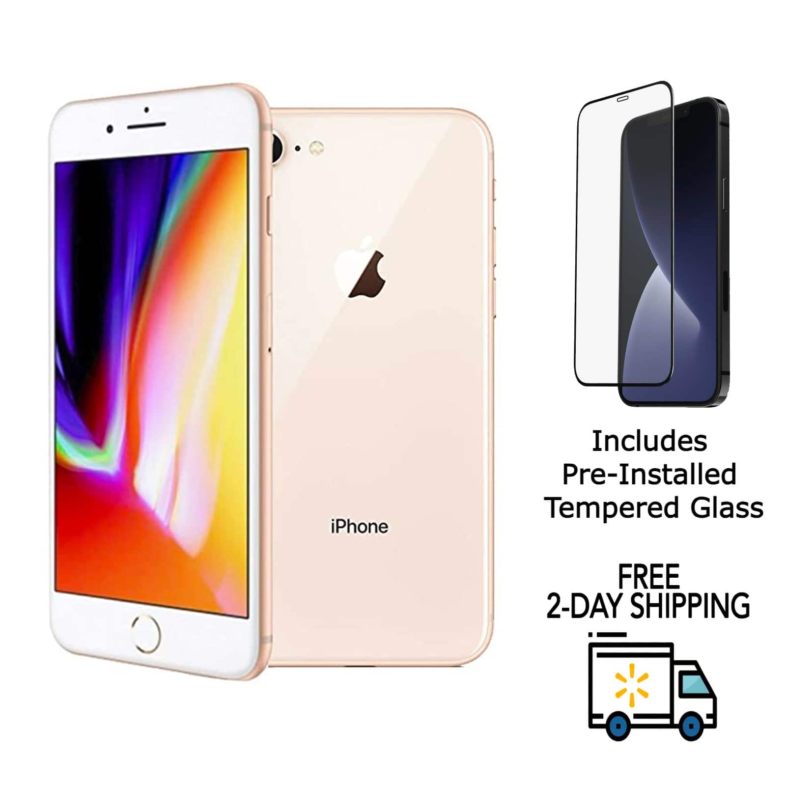 Apple Refurbished Excellent iPhone 8 A1863 (Fully Unlocked) 64GB w
