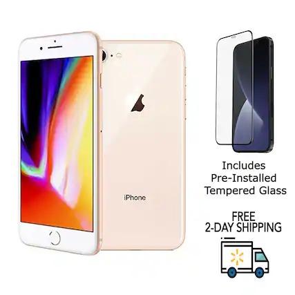 iPhone Includes Pre-Installed Tempered Glass
FREE 2-DAY SHIPPING