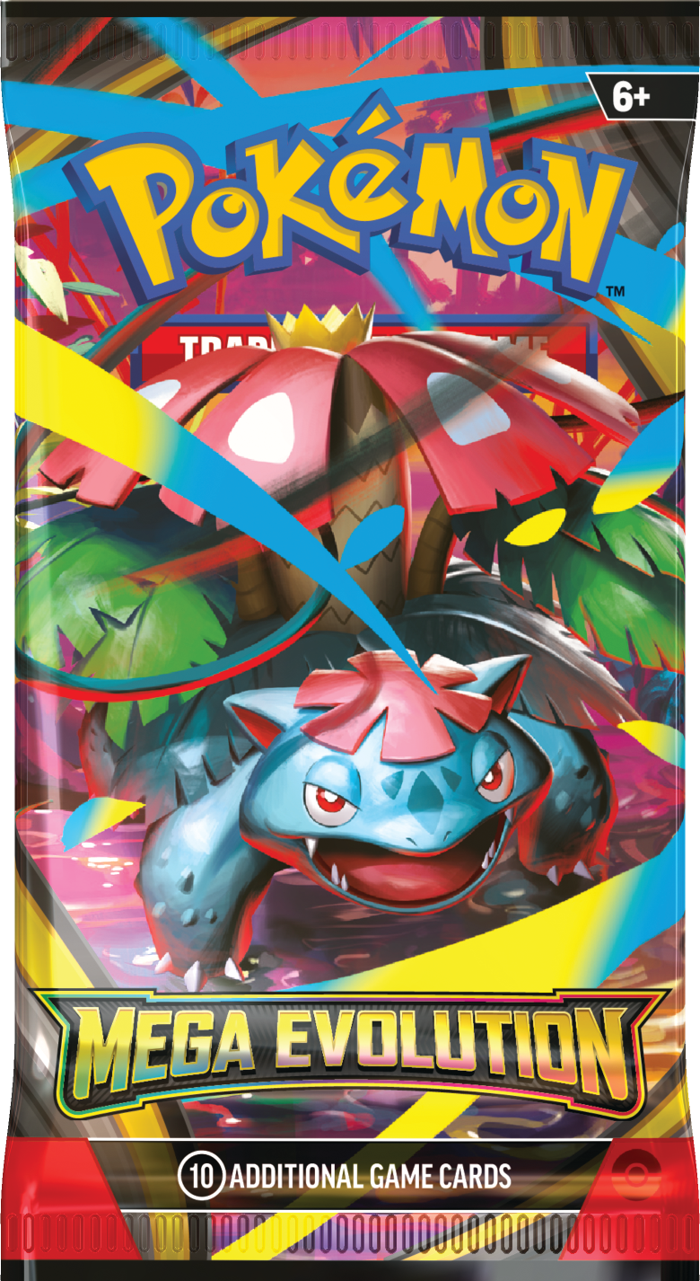 6+ Pokémon™ Trading Card Game Mega Evolution 10 Additional Game Cards