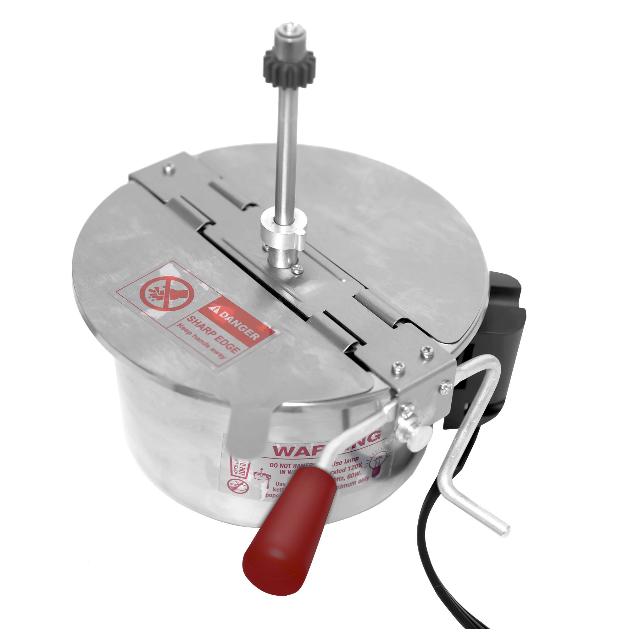 - A Keep SHARP hands DANGER away EDGE
- DO NOT IMMERS IN WATER
- Use with pop-up
- 120V 60Hz 600W
- Maximum only