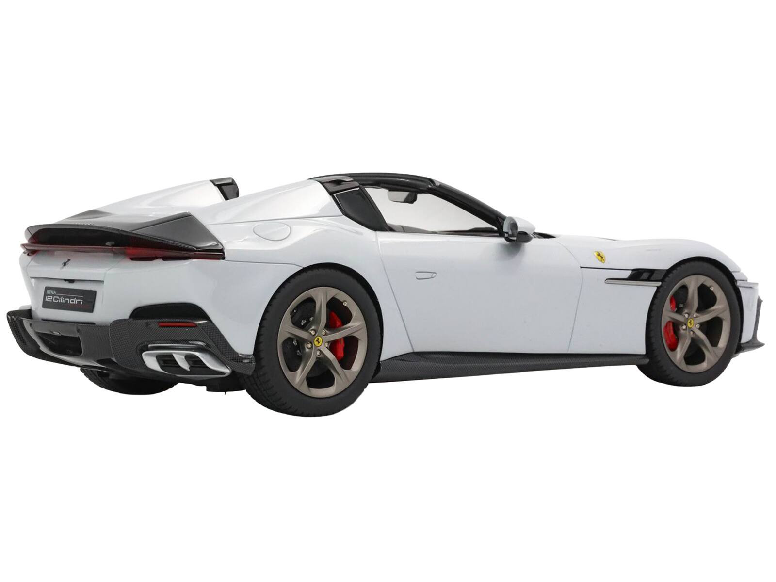 Alt View 5. BBR - Ferrari 12Cilindri Spider Bianco Artico (Artic White) Limited Edition to 40 pieces Worldwide 1/18 Model Car by BBR.