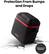 Alt View 8. Nebula - NEBULA Mars 3 Outdoor Portable Projector with Travel Case - Black.