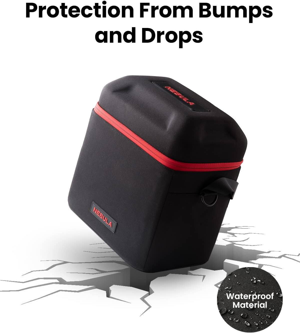 Alt View 8. Nebula - NEBULA Mars 3 Outdoor Portable Projector with Travel Case - Black.