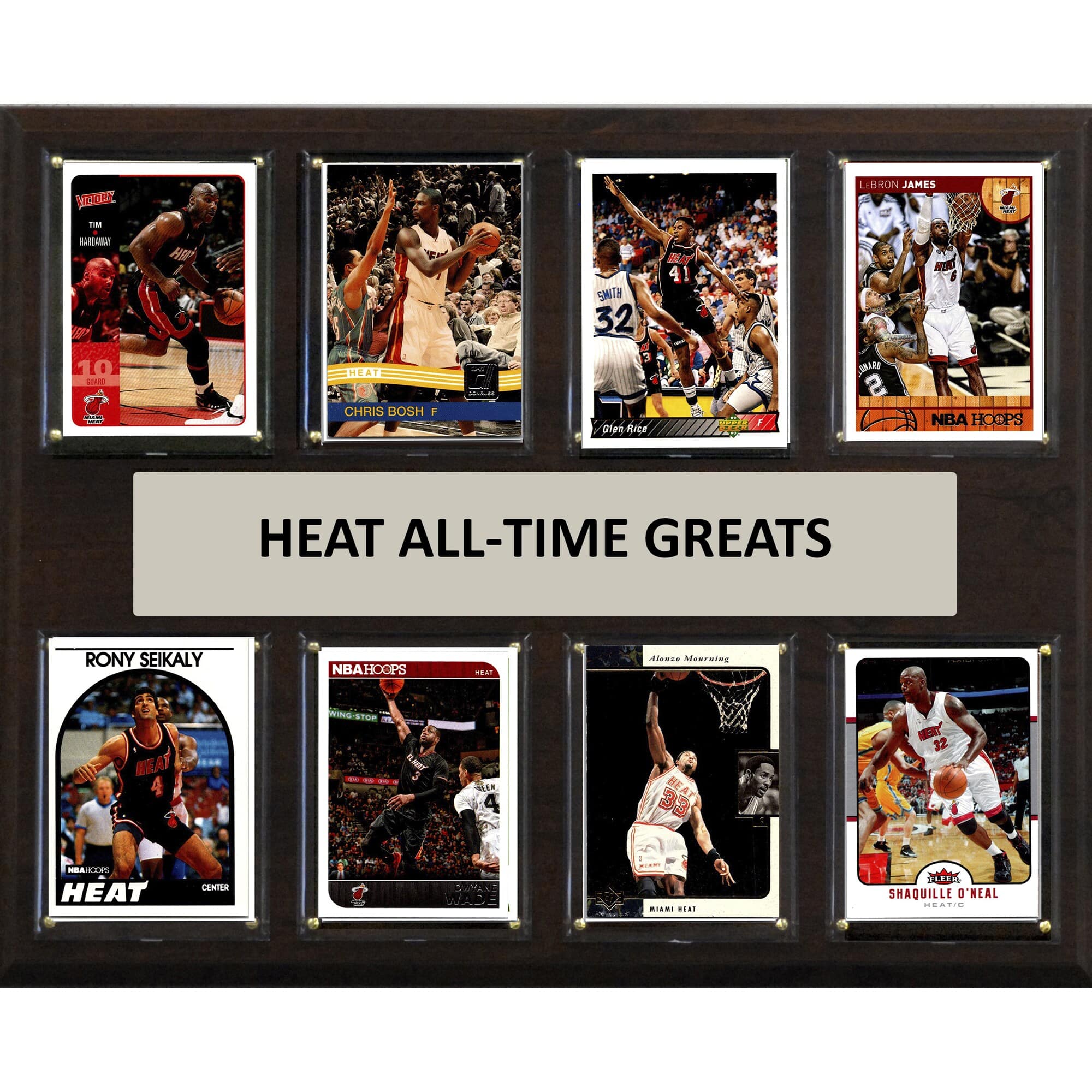 "C&I Collectibles - Miami Heat 12"" x 15"" Trading Card Plaque - Multicolor" price history on PriceWatchPro