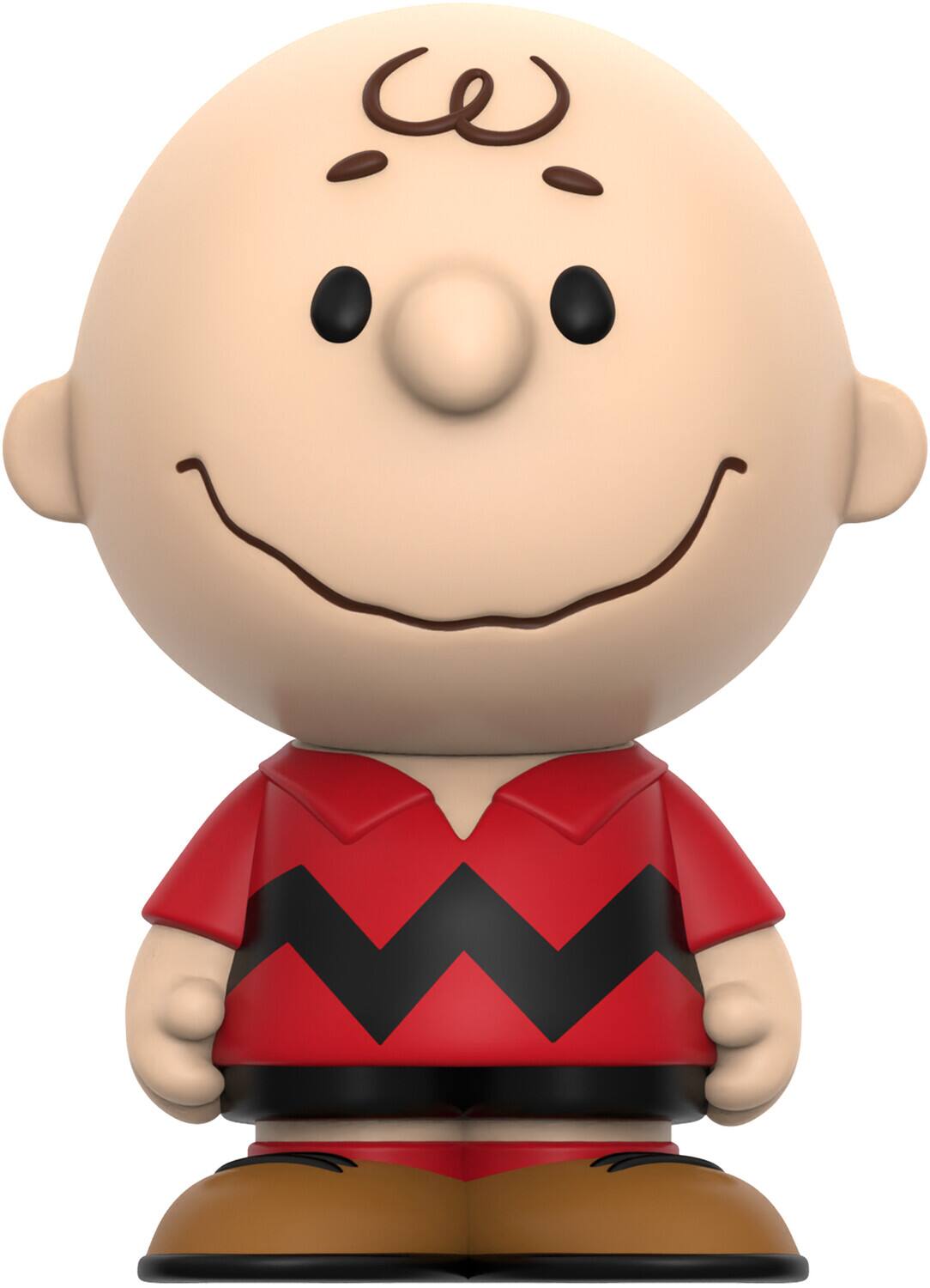 Alt View 2. Super7 - Super7 - Peanuts - FUN! FUN! - Charlie Brown (Red Shirt)   - COLLECTIBLES - Multicolor.
