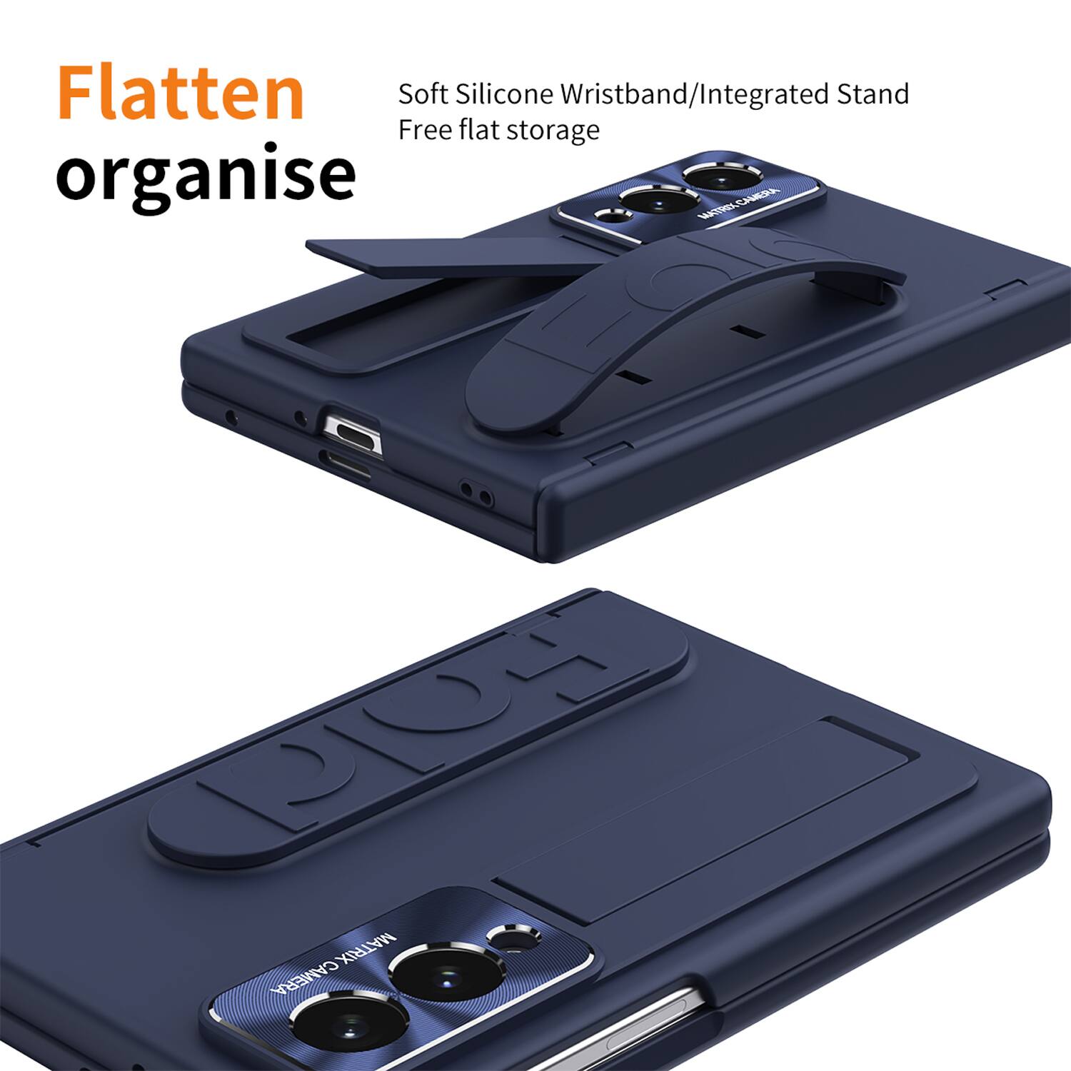 Flatten organise

Soft Silicone Wristband/Integrated Stand Free flat storage

MATRIX CAMERA