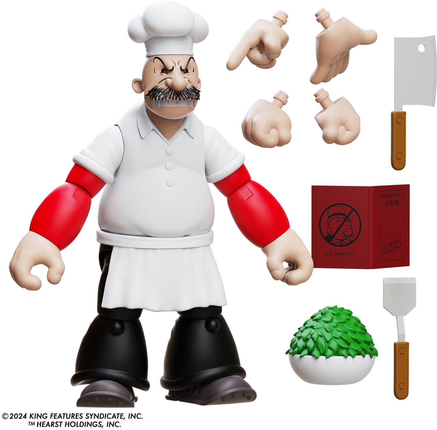 ROUDH CAFE  
NO WIMPYS!  
NO CREDIT!  
ONLY CASH  

© 2024 KING FEATURES SYNDICATE, INC.  
TM HEARST HOLDINGS, INC.