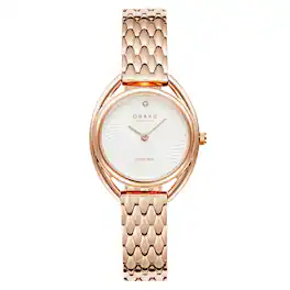Obaku - Women's Juvel Dial Watch - V286LXVISV - White