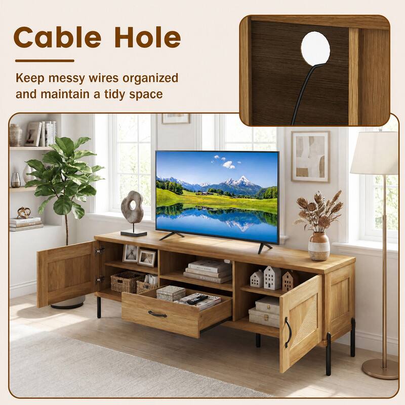 Cable Hole

Keep messy wires organized and maintain a tidy space