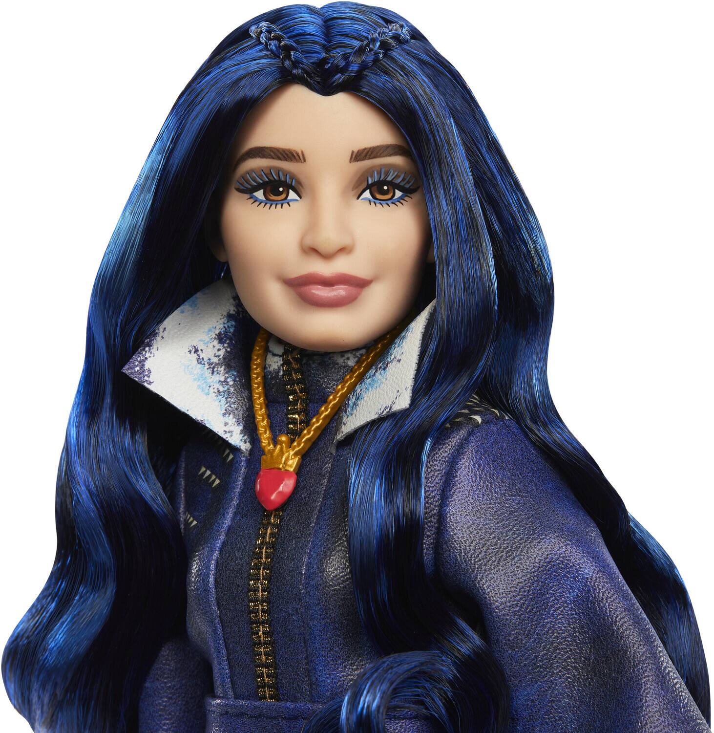 Alt View 2. Mattel - Mattel - Disney Descendants: Evie 10th Anniversary Fashion Doll   - Collectibles - Multicolor.