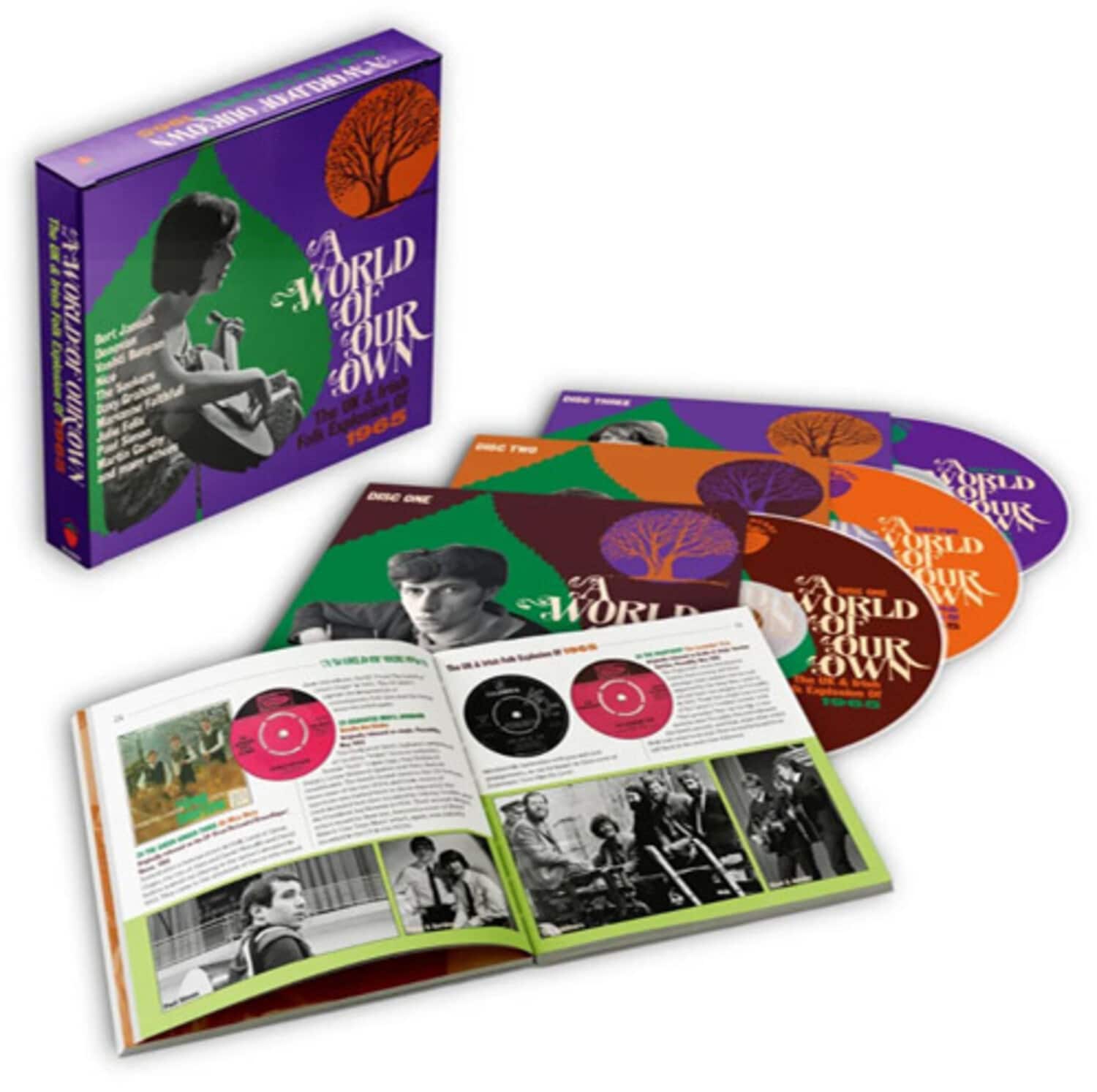 World Of Our Own: Uk & Irish Folk Explosion Of 65 - A World Of Our Own - The UK & Irish Folk - COMPACT DISCS [CD]