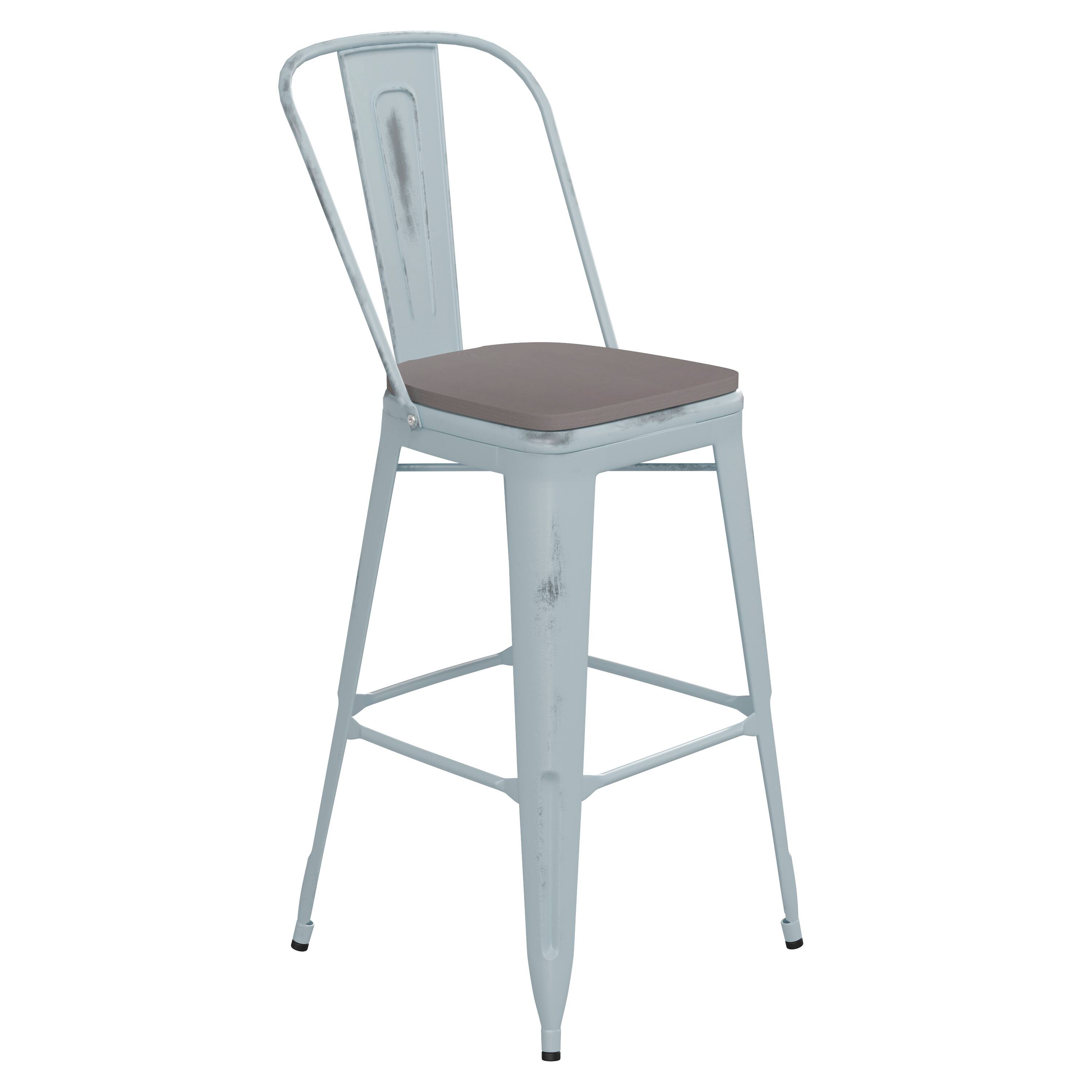 Gray Seat/Green-Blue Frame