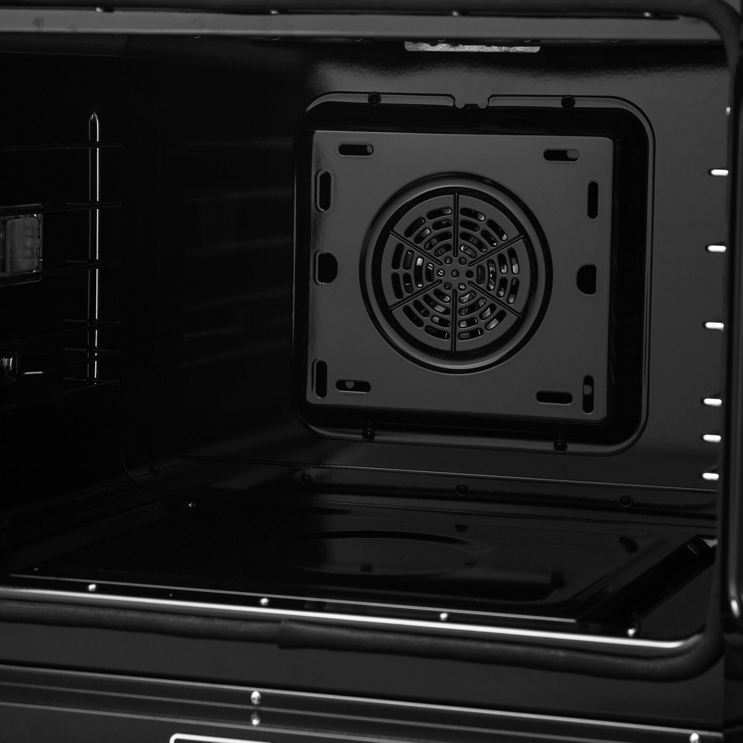 Alt View 11. Forno Appliances - Asti 3.68 Cu. Ft. Electric True Convection Wall Oven with French Doors - Black.