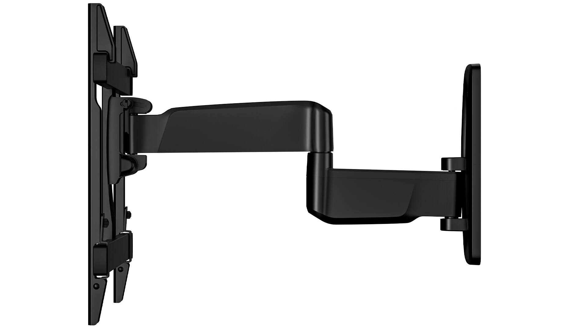 Alt View 9. ErgoAV - 32″-65″ Full Motion TV Mount - Black.