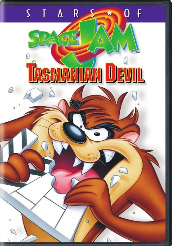 Front. Stars of Space Jam: Tazmanian Devil (DVD New Box Art) [DVD].