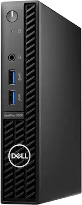 Dell - Refurbished Excellent - Optiplex 3000 Micro i5-12400T 16GB 512GB SSD Windows 11 Pro - Black