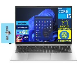 HP - EliteBook 860 G10 Laptop 16.0 WUXGA Display (i5-1335U, 32GB, 1TB SSD, Intel UHD, Backlit KB, Win 11 Pro) w/USB Hub - Silver