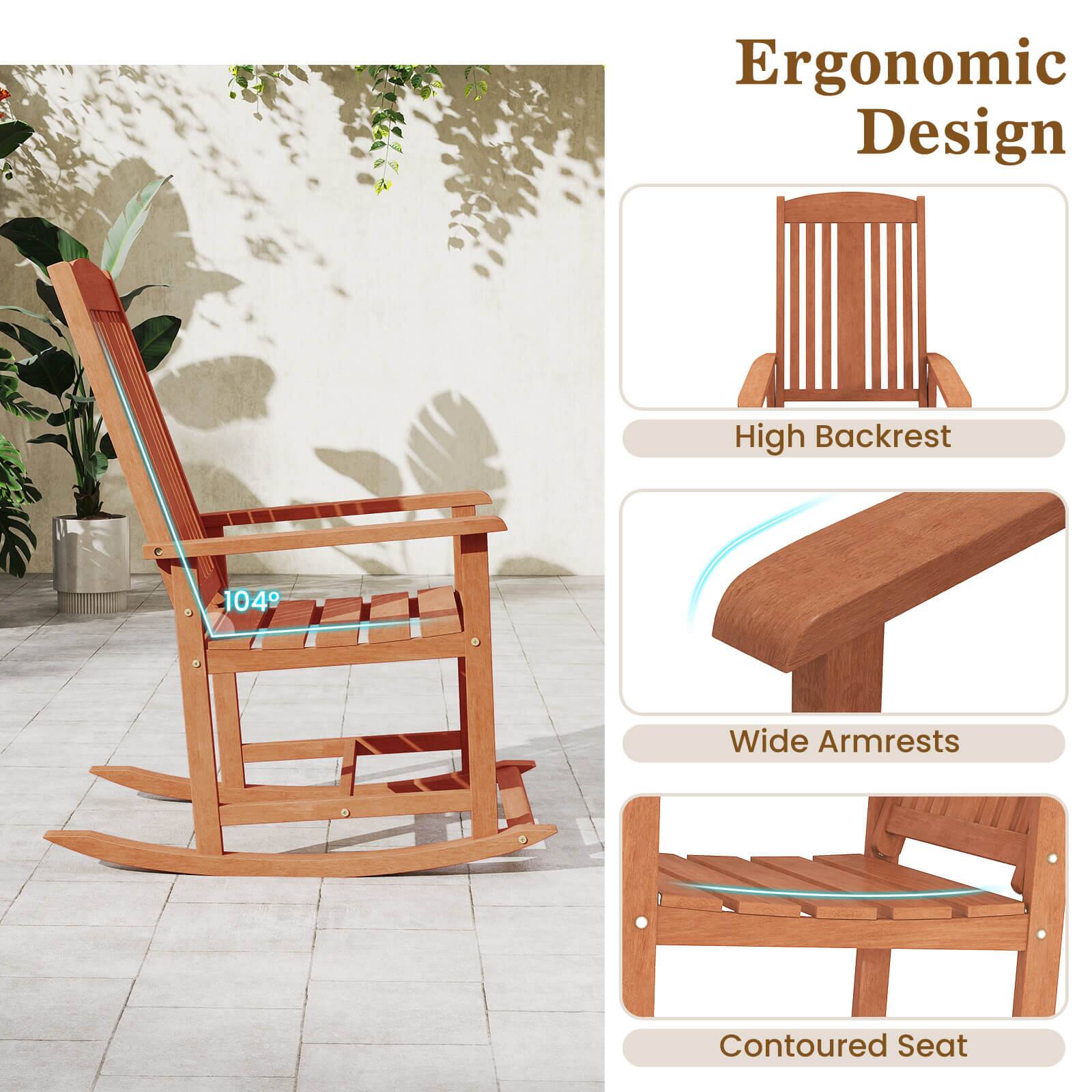Ergonomic Design

High Backrest

Wide Armrests

Contoured Seat