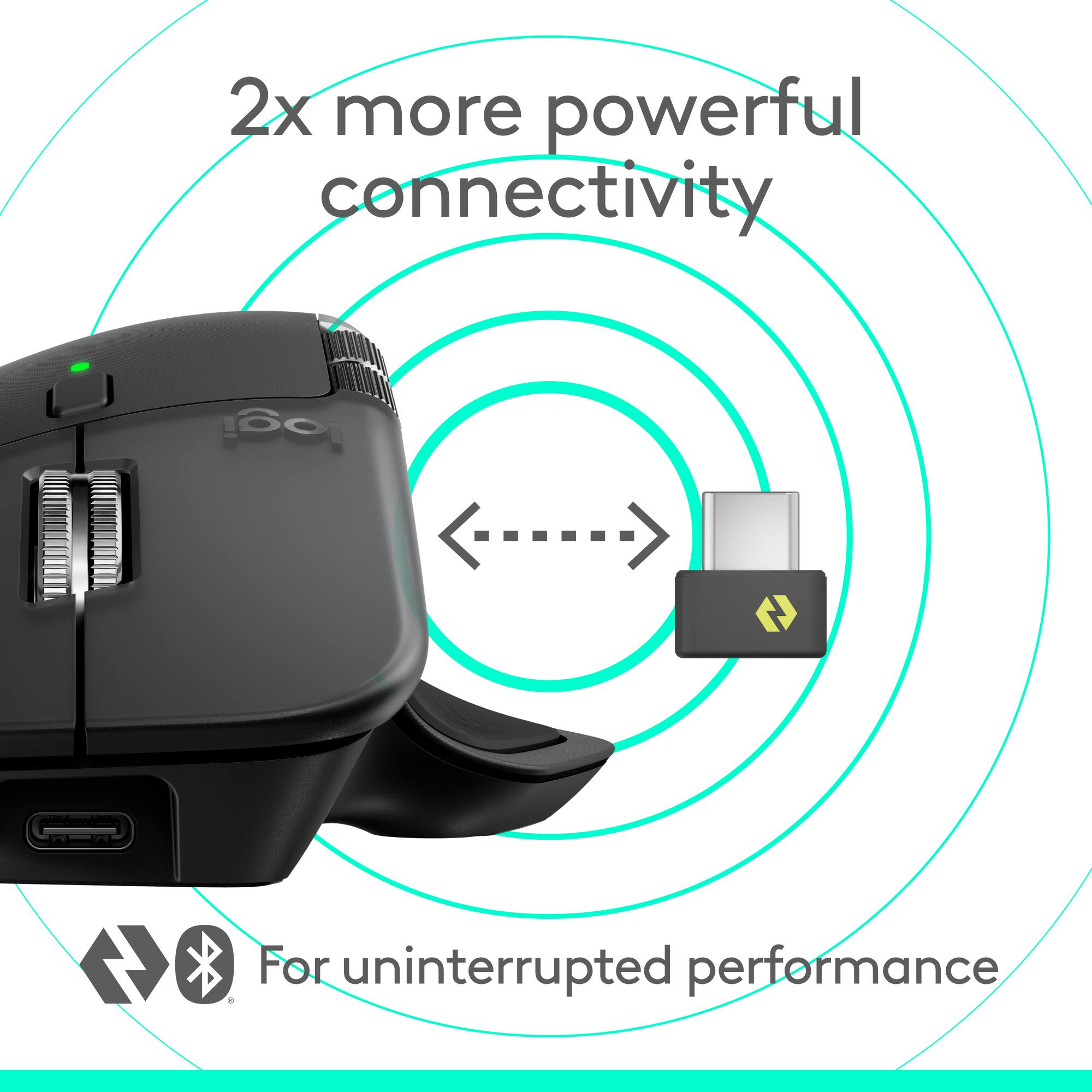 2x more powerful connectivity for uninterrupted performance.