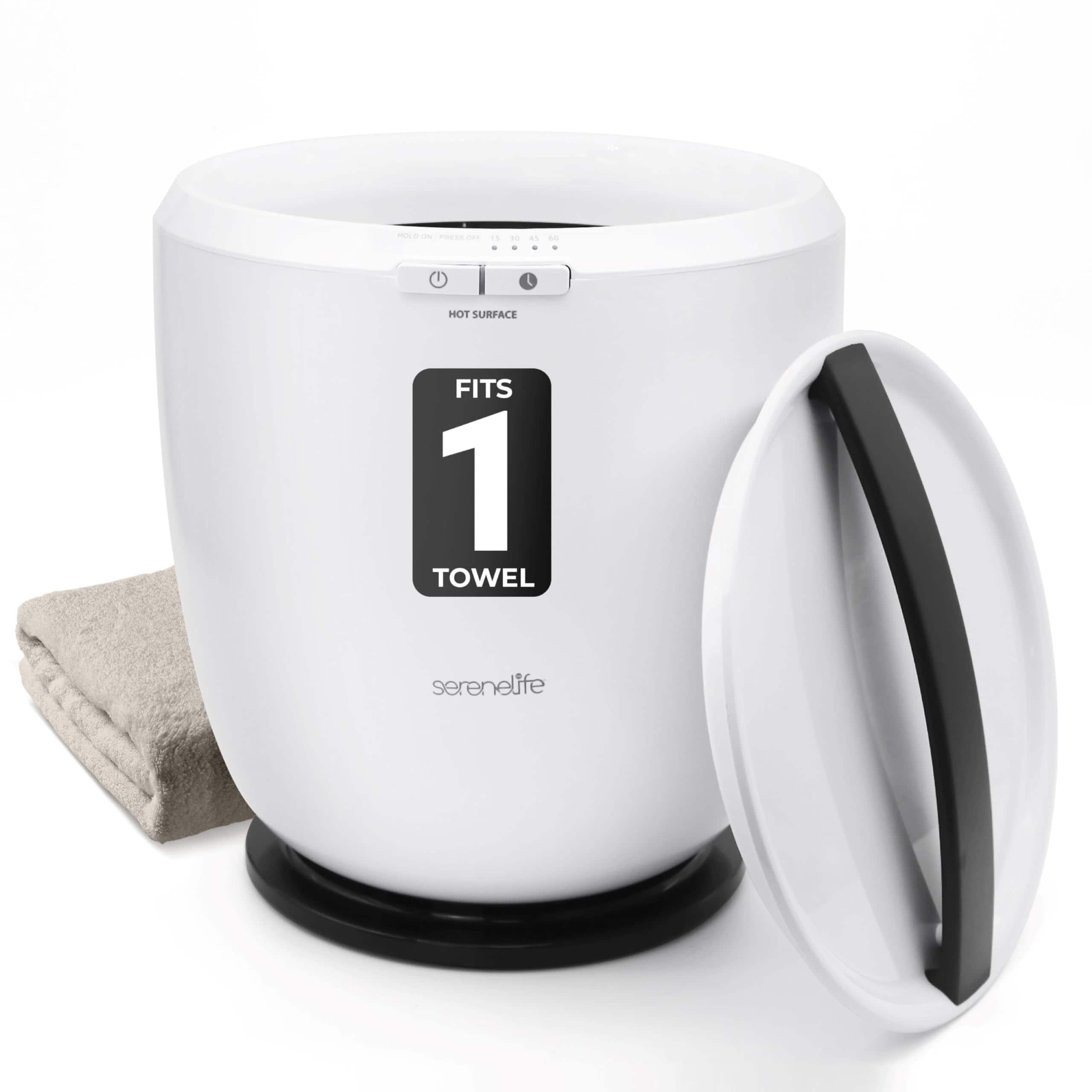 SereneLife - Counter Towel Warmer Bucket - Black price history on PriceWatchPro