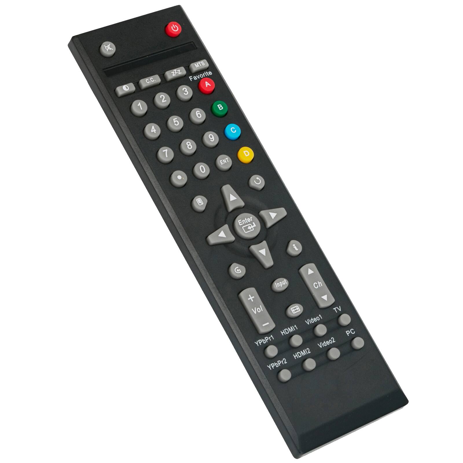 x O MTS z-2 Favorite C.C. A 3 2 1  6 5 4 C 9 8 7 ENT 0 . D Q A Enter i G Input Ch + Vol TV - Video1 HDMI1 PC YPbPr1 Video2 HDMI2 YPbPr2