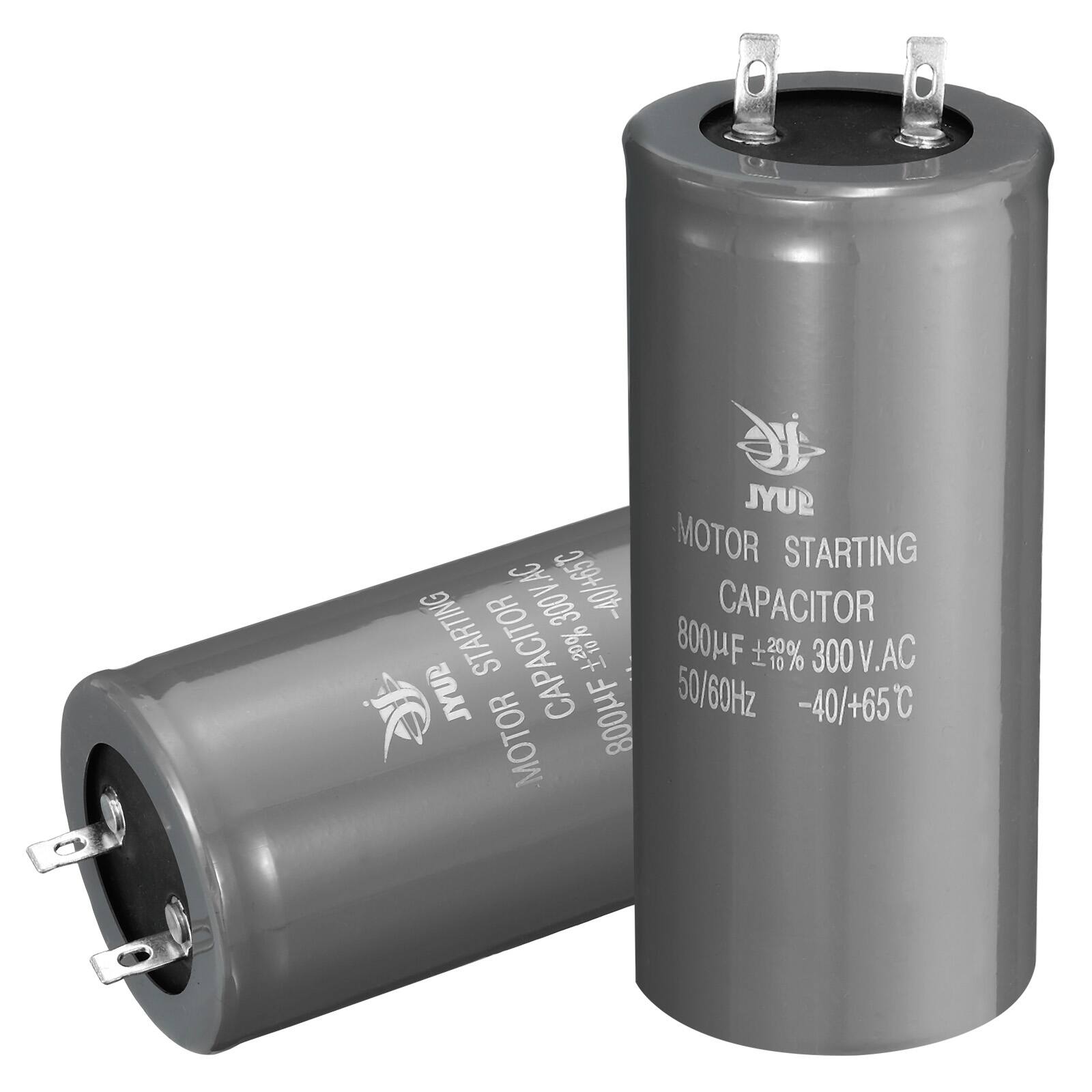 MOTOR STARTING CAPACITOR  
JYUP  
800µF ±20% 300V.AC  
50/60Hz  
-40/+65°C