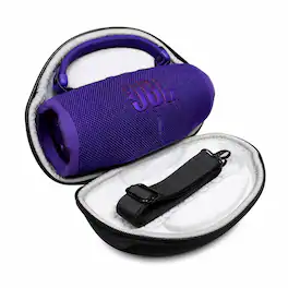 JBL - Charge 6 Portable Waterproof Bluetooth Speaker with Carrying Case - Purple