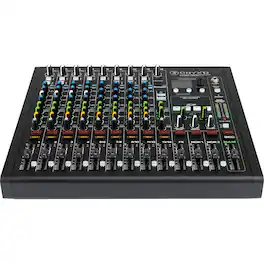 Mackie - ONYX12 12-Channel Premium Analog Mixer with 24-Bit 96kHz Multitrack USB, Bluetooth, SD Recording and Perkins EQ