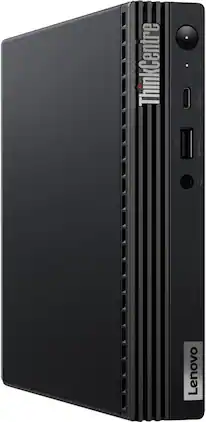 Lenovo - Refurbished Excellent - ThinkCentre M70Q Gen 1 Tiny i5-10500T 32GB 2TB SSD Windows 11 Pro - Black