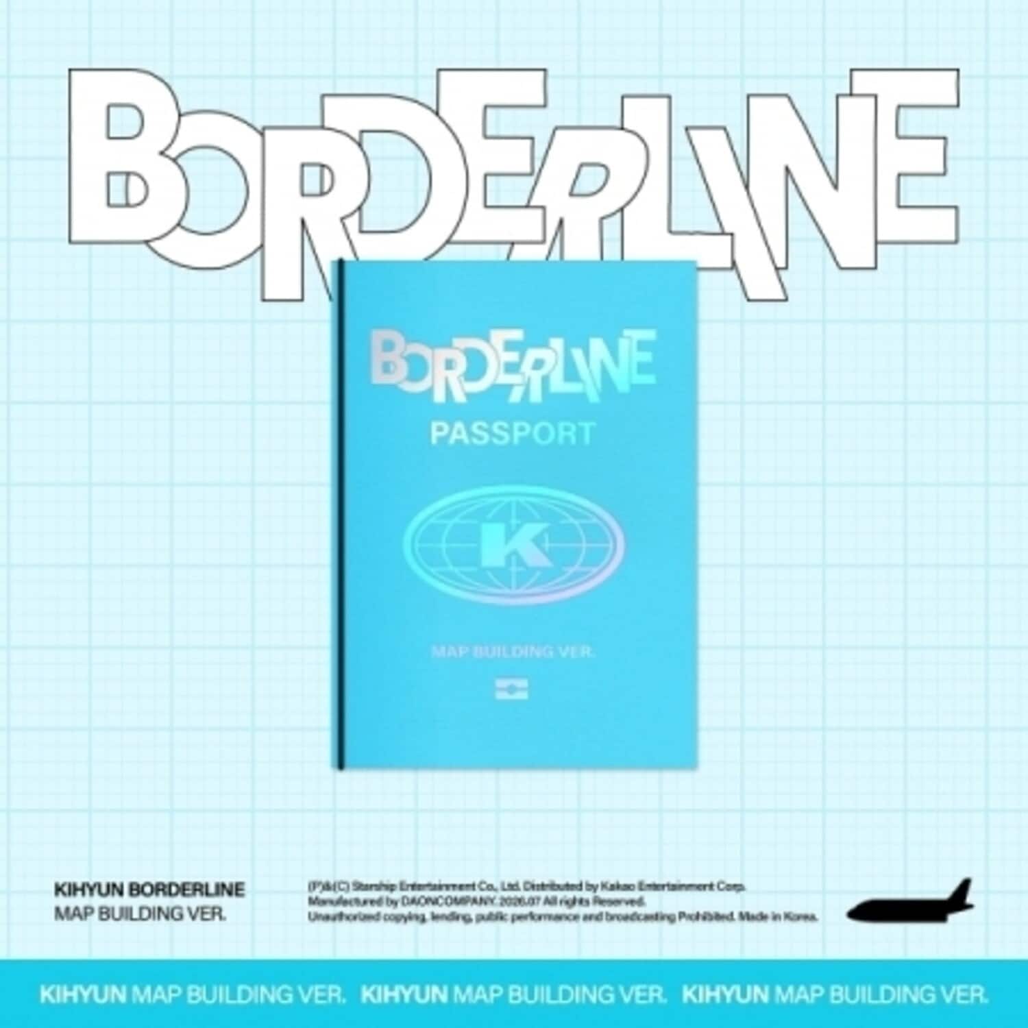 Kihyun - Borderline - Map Building Version   - COMPACT DISCS [CD] price history on PriceWatchPro