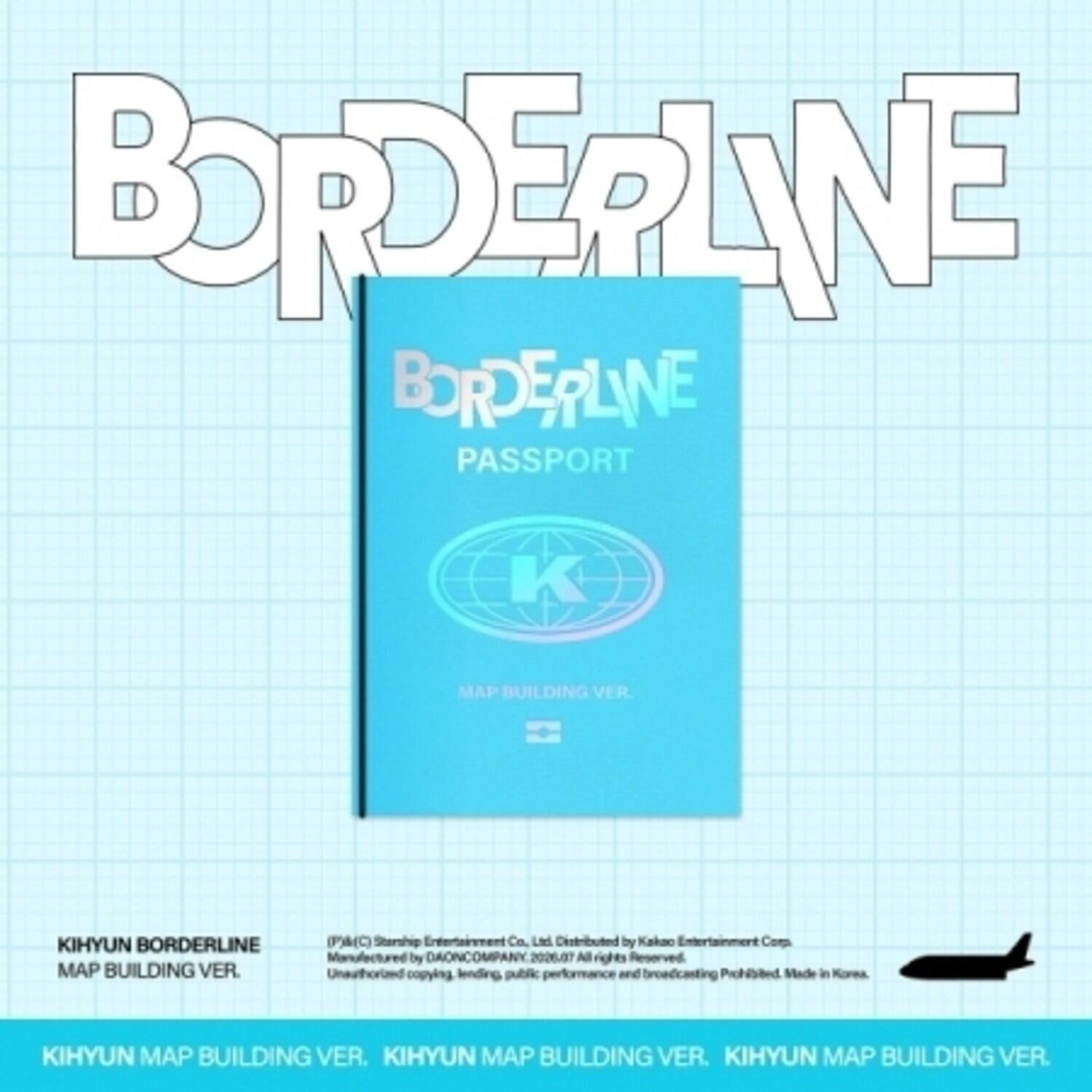 Kihyun - Borderline - Map Building Version   - COMPACT DISCS [CD]